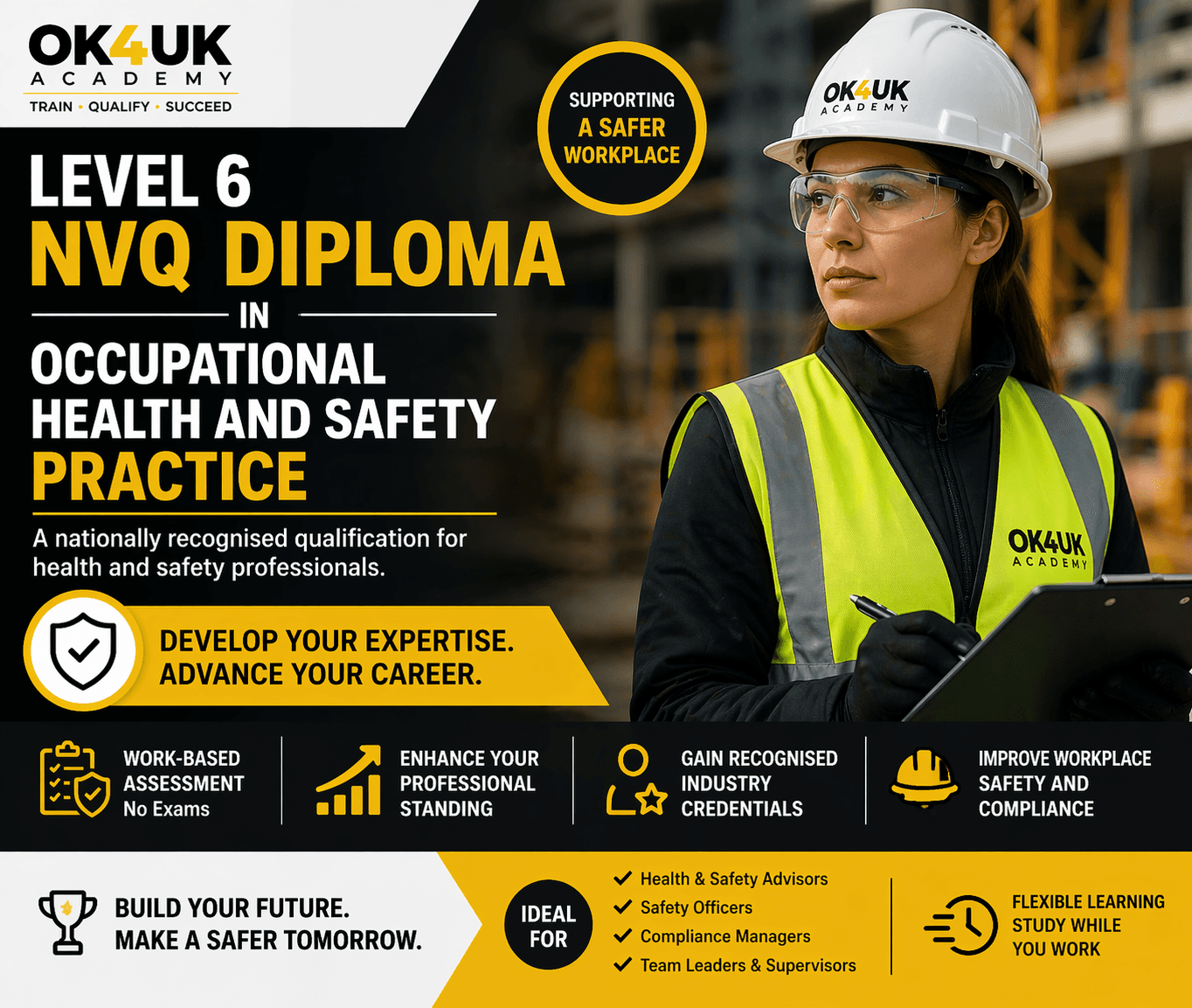 Level 6 NVQ Diploma in Occupational Health and Safety Practice qualification